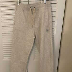 Light gray billabong sweat pants
